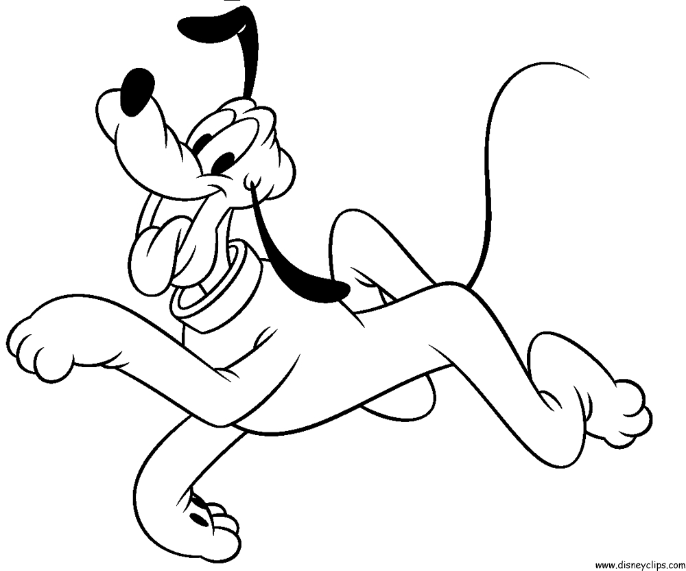 1000x832 Best Of Coloring Pages Disney Pluto Design Printable Coloring Sheet