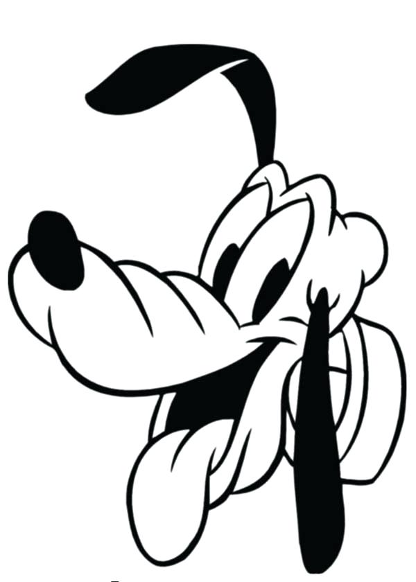 Pluto Coloring Page Selfie Coloring Page Mickey Mouse Pluto 600x840 Pluto Coloring Page Selfie Coloring Page Mickey Mouse Pluto