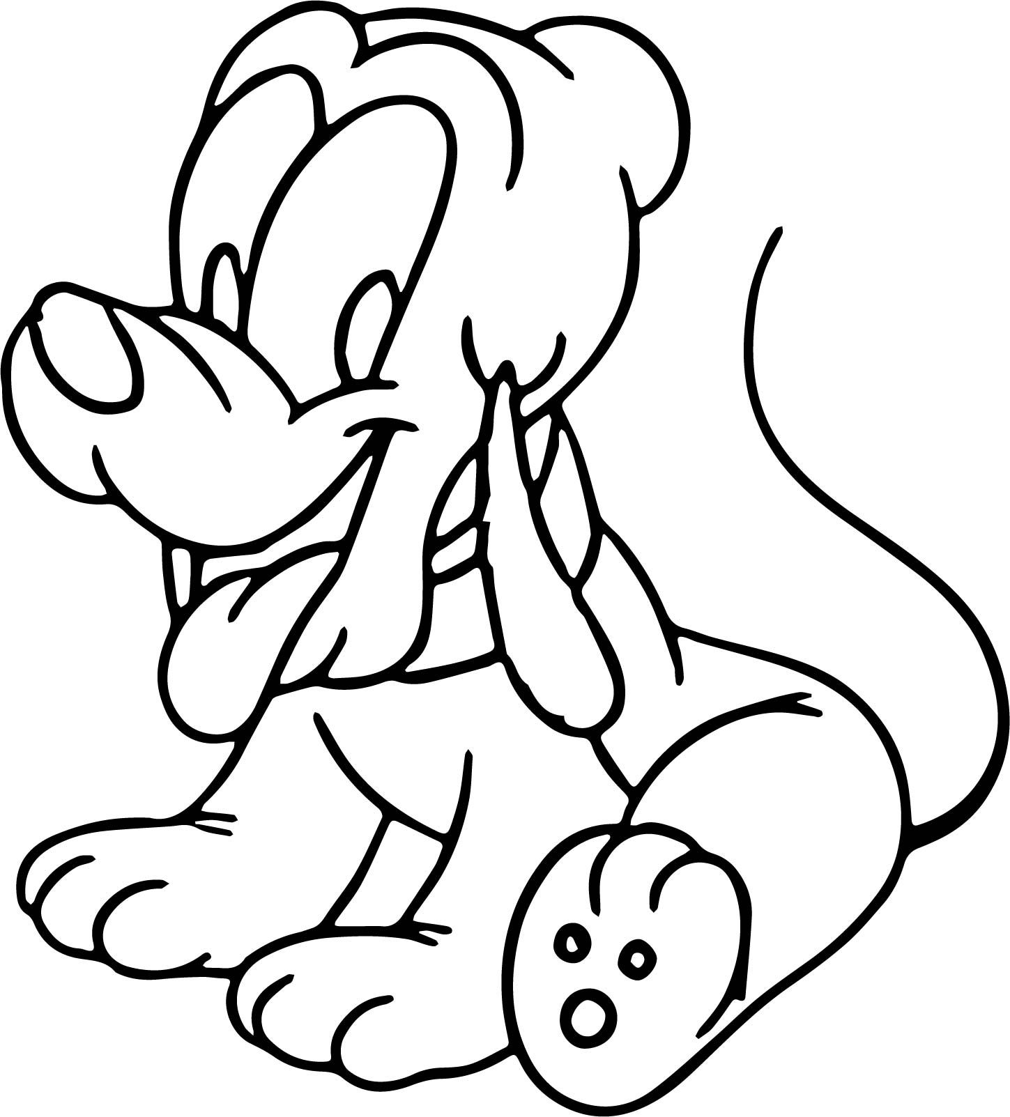 Beautiful Pluto Coloring Pages The Dog Page Fr 1449x1603 Beautiful Pluto Coloring Pages The Dog Page Fr