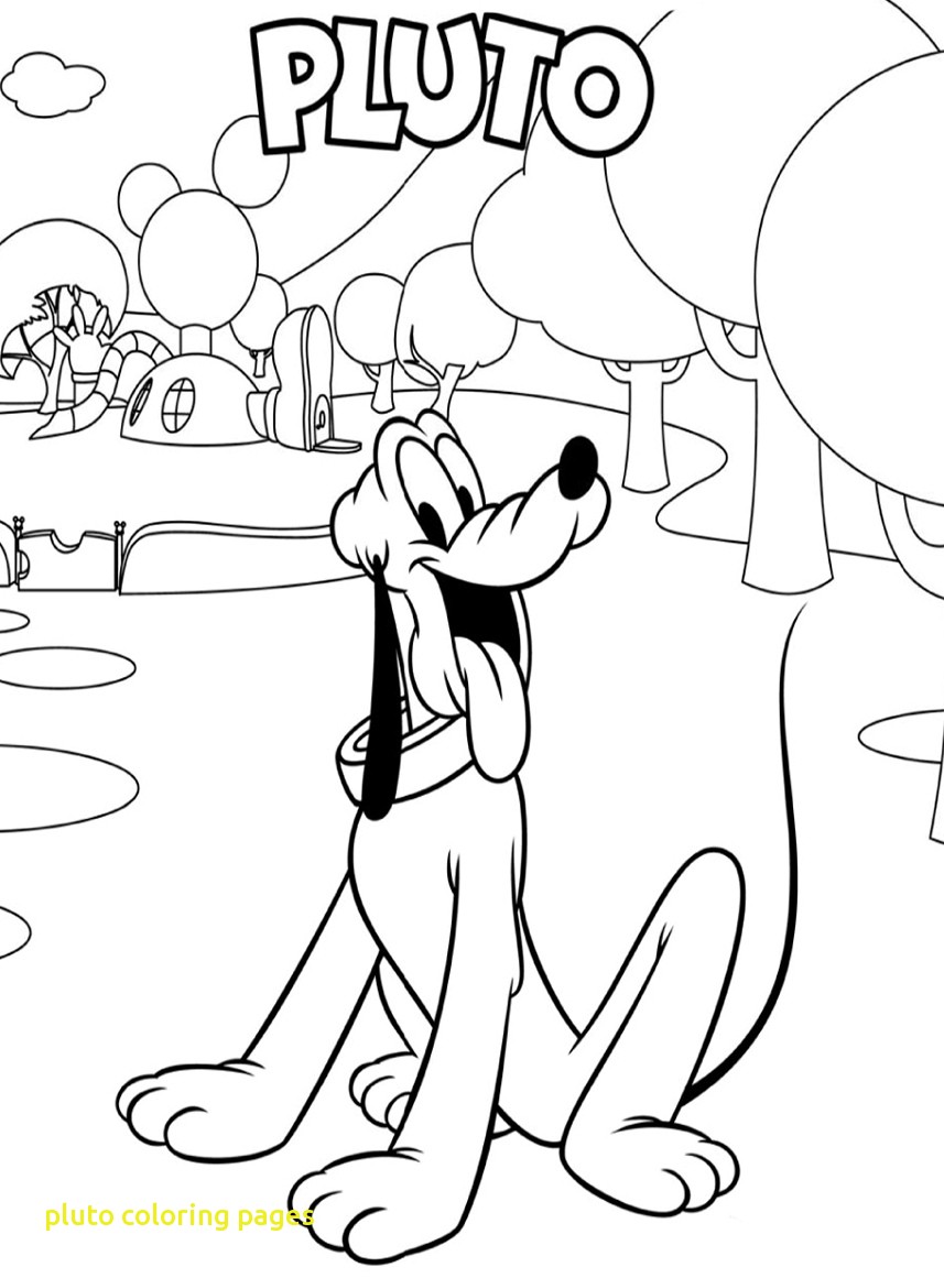 Pluto Coloring Pages With Disney Pluto Coloring Pages Cartoon 857x1161 Pluto Coloring Pages With Disney Pluto Coloring Pages Cartoon