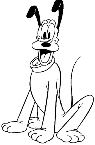 Top 72 Pluto New Coloring Pages 327x500 Top 72 Pluto New Coloring Pages