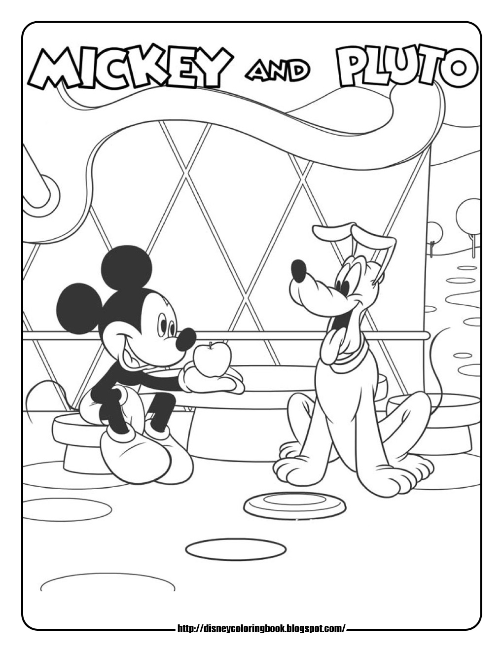1020x1320 Mickey Mouse Clubhouse 3 Free Disney Coloring Sheets Team Colors