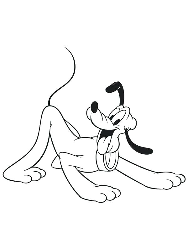 600x776 Baby Pluto Coloring Pages Baby Goofy And Baby Coloring Pages Baby