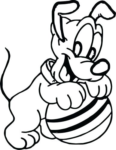 386x500 Baby Pluto Coloring Pages Goofy And Coloring Pages Page Happy Baby