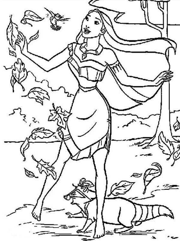 600x802 Pocahontas Strong Winds Pocahontas Coloring Pages