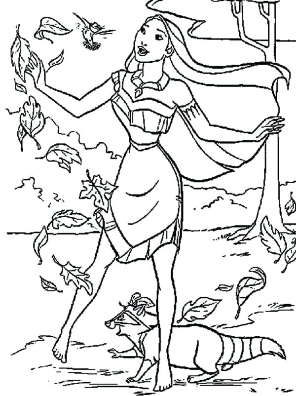 600x802 Pocahontas Coloring Pages John And Kids Coloring Pages With Free