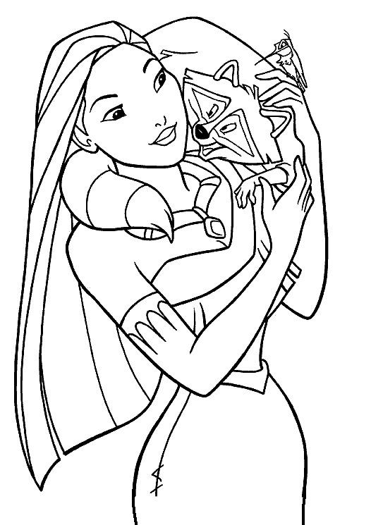 Tegninger Til Pocahontas 11 Tegne 526x745 Tegninger Til Pocahontas 11 Tegne
