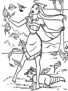 John Rolfe And Pocahontas Kids Coloring Pages With Free Colouring 260x346 John Rolfe And Pocahontas Kids Coloring Pages With Free Colouring