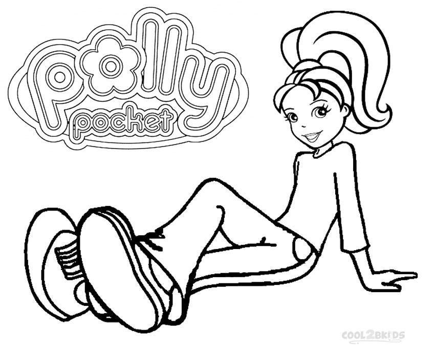 Printable Polly Pocket Coloring Pages For Kids Cool2bkids 850x687 Printable Polly Pocket Coloring Pages For Kids Cool2bkids