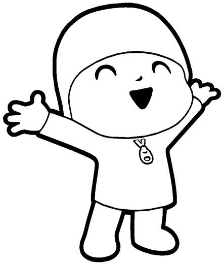 441x520 Pocoyo Coloring Pages Pocoyo Pocoyo, Birthdays