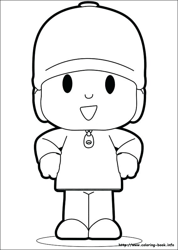 567x794 Pocoyo Coloring Pages Coloring Pages With Free Printable Coloring
