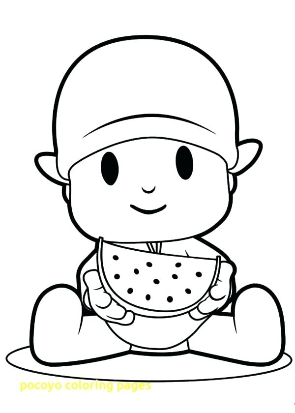600x840 Pocoyo Coloring Pages Coloring Picture Super Pocoyo Coloring Pages