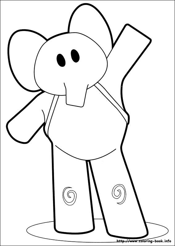 567x794 21 Best Pocoyo Images On Coloring Pages, Cartoon