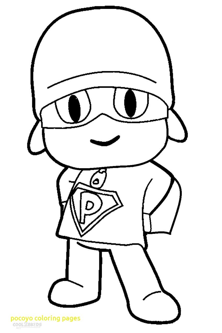 850x1275 Pocoyo Coloring Pages With Printable Pocoyo Coloring Pages