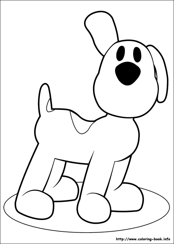 567x794 Pocoyo Coloring Pages On Coloring