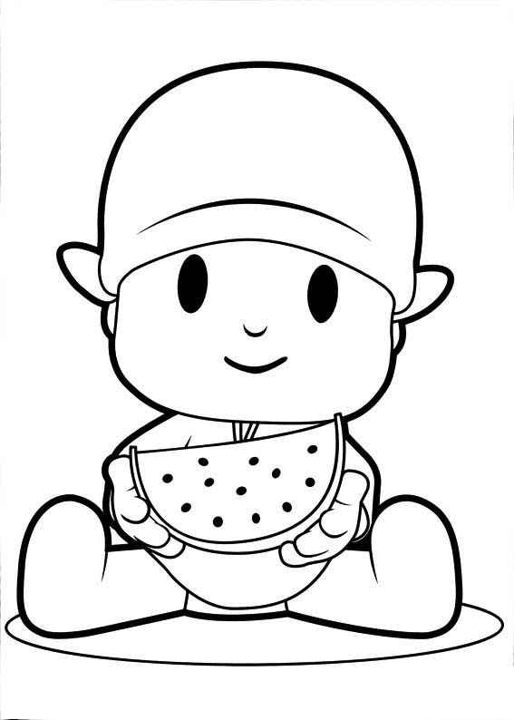 567x794 Desenhos Do Pocoyo Para Pintar Colorir Imprimir Risco Molde Pocoyo