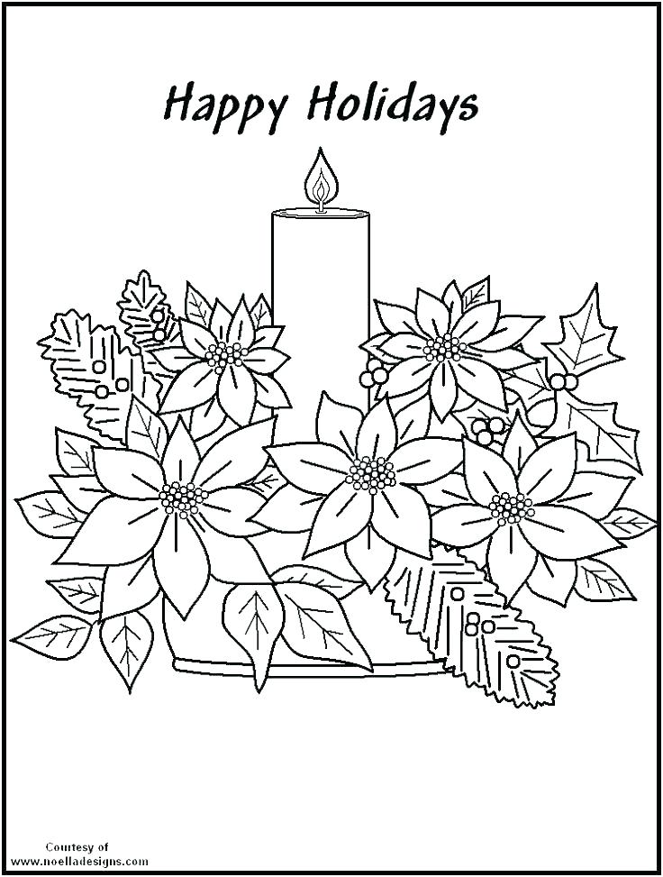 736x973 Poinsettia Coloring Pages Poinsettia Coloring Pages Poinsettia