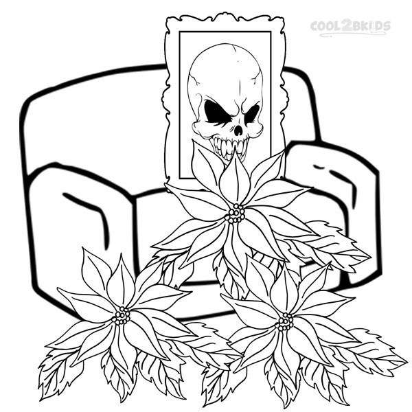 600x600 Printable Poinsettia Coloring Pages For Kids Cool2bkids