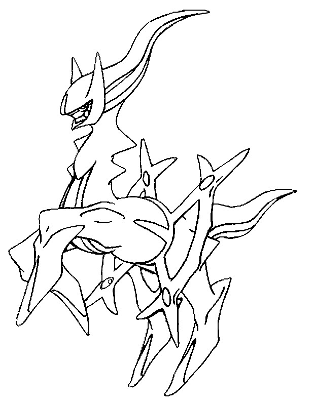 621x800 Coloring Page Pokemon Alternate Forms Alternate Form 493