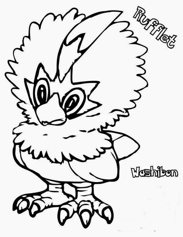 600x776 Pokemon Black And White 2 Coloring Pages
