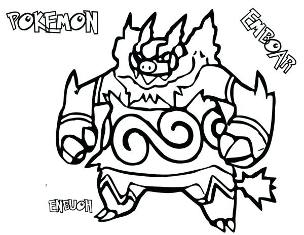 600x464 Pokemon Blacknd White Coloring Pages Drawing Color
