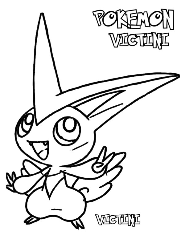600x776 Pokemon Black And White Coloring Pages