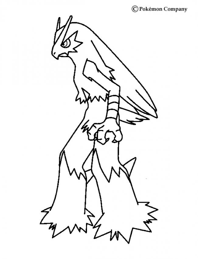 651x850 Blaziken Pokemon Coloring Page. More Fire Pokemon Coloring Sheets