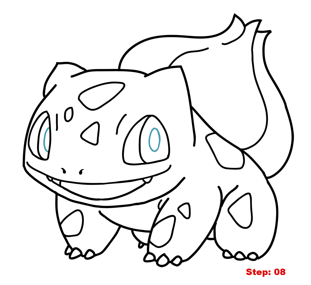 1024x941 Pokemon Bulbasaur Colouring Pages