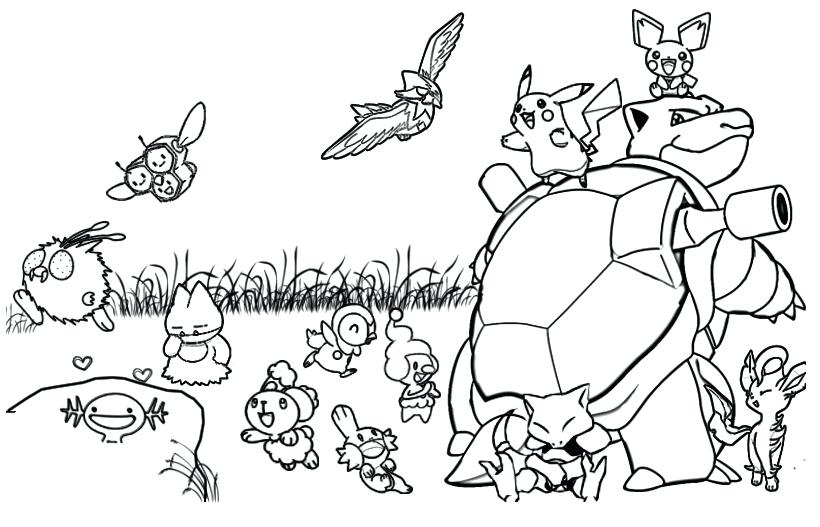 820x527 Best Of Pokemon Coloring Pages Kids And Trend Color Pages