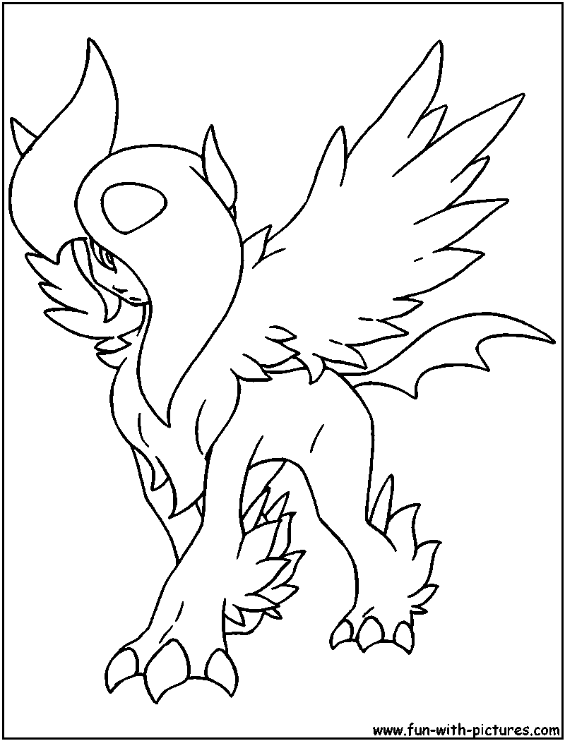 800x1050 Stunning Design Pokemon Coloring Pages Absol