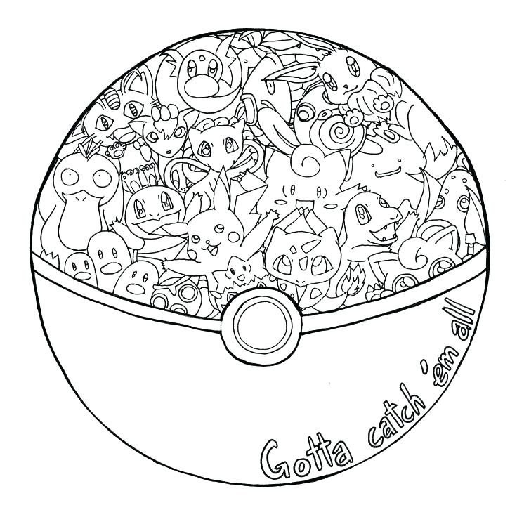 Pokemon Coloring Pages Of All Pokemon 736x736 Pokemon Coloring Pages Of All Pokemon
