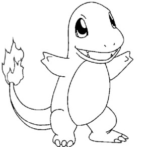 Charmander Charmander Pokemon Coloring Page. Charmander Coloring 290x291 Charmander Charmander Pokemon Coloring Page. Charmander Coloring
