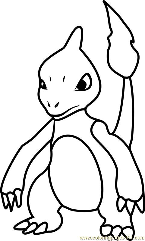 Charmeleon Pokemon Go Coloring Page 481x800 Charmeleon Pokemon Go Coloring Page