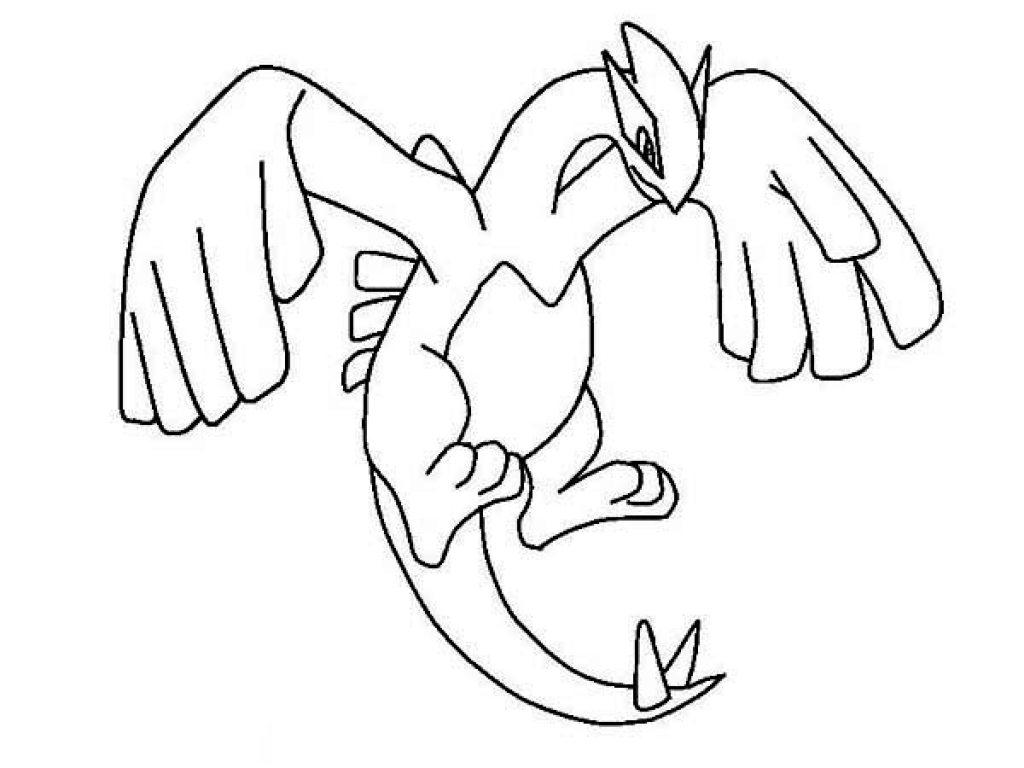 1024x768 Modest All Legendary Pokemon Coloring Pages Hoenn Deoxys For Kids