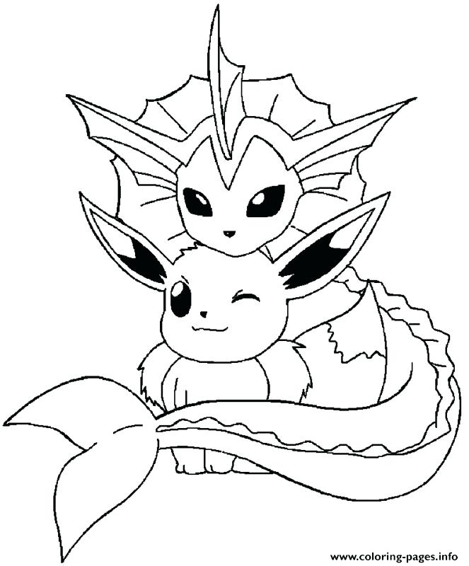 Pokemon Coloring Pages Eevee Evolutions Collection Printable 663x800 Pokemon Coloring Pages Eevee Evolutions Collection Printable