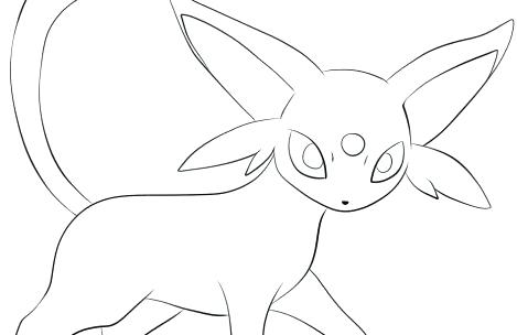 Espeon Para Colorear 469x304 Espeon Para Colorear