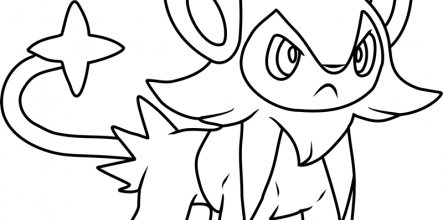 443x220 Pokemon Coloring Page 773
