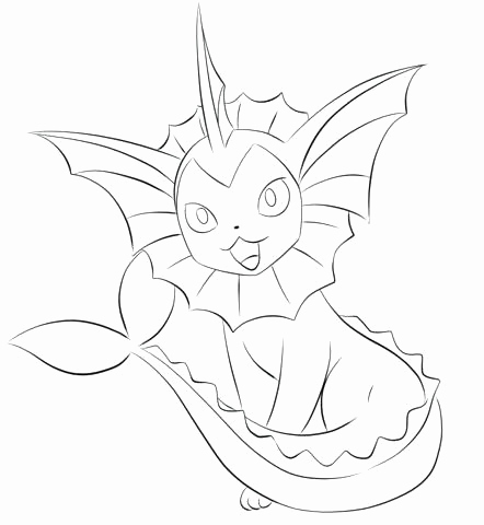 442x480 Flareon Coloring Page Collection Pokemon Coloring Pages Flareon