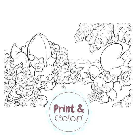 570x570 Alola Pokemon Coloring Pages Medecine Du