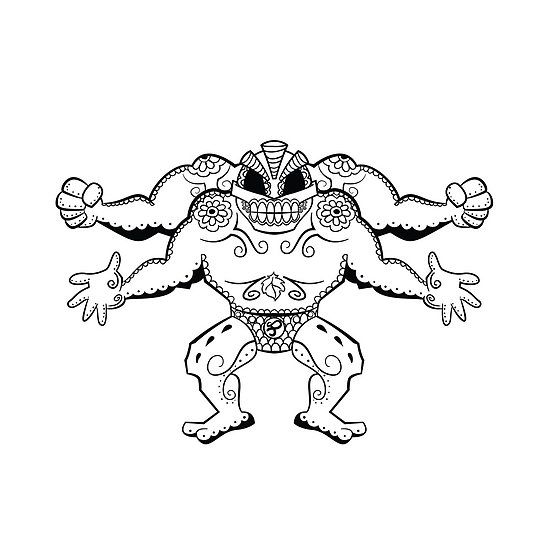 Machamp De Los Muertos Pokemon Amp Day Of The Dead Mashup By 550x550 Machamp De Los Muertos Pokemon Amp Day Of The Dead Mashup By