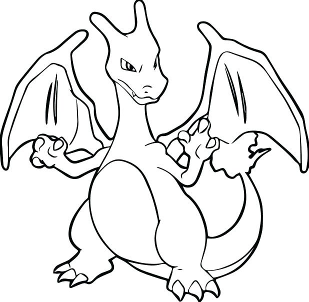 Free Printable Coloring With Pics Pokemon Coloring Pages Mega 618x604 Free Printable Coloring With Pics Pokemon Coloring Pages Mega