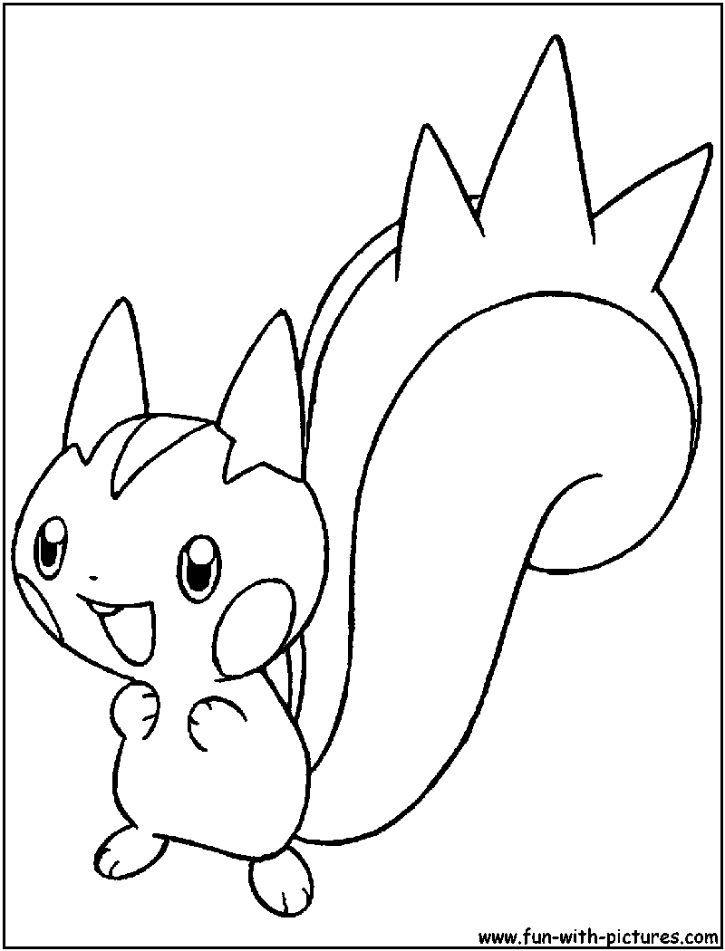 800x1050 Sure Fire Pachirisu Coloring Pages Strange Page 2156