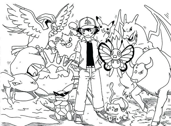 Pokemon Coloring Pages Inspiring Coloring Page About Remodel 600x442 Pokemon Coloring Pages Inspiring Coloring Page About Remodel