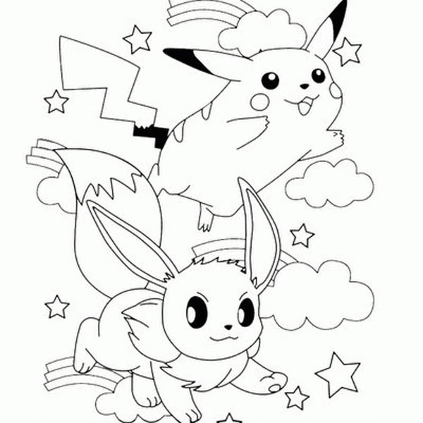 Pikachu Pokemon Coloring Pages 600x600 Pikachu Pokemon Coloring Pages