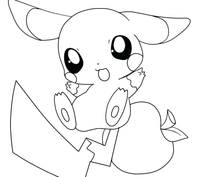 678x600 Pokemon Coloring Pages Pikachu And Friends Printable Coloring
