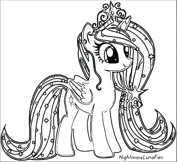 Coloring Pages Little Pony 736x676 Coloring Pages Little Pony