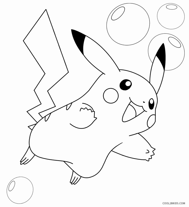 660x723 Pikachu Coloring Pages Free Printable Pikachu Coloring Pages