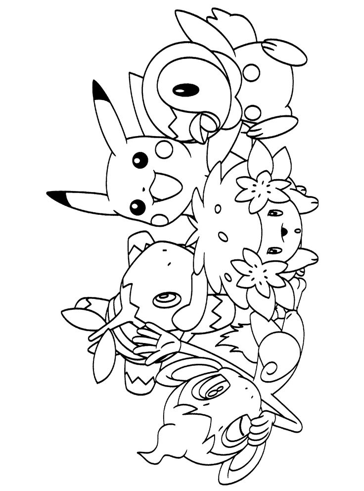 Pokemon Coloring Pages Turtwig