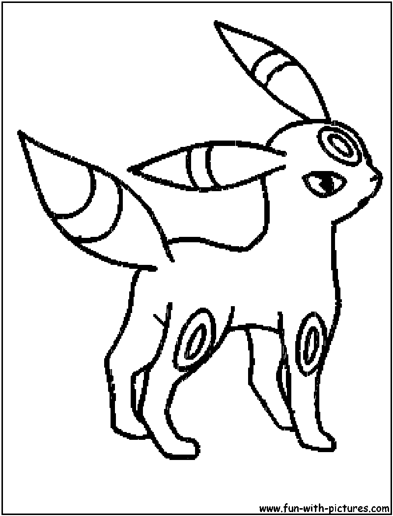 800x1050 28 Umbreon Coloring Pages Pictures Free Coloring Pages