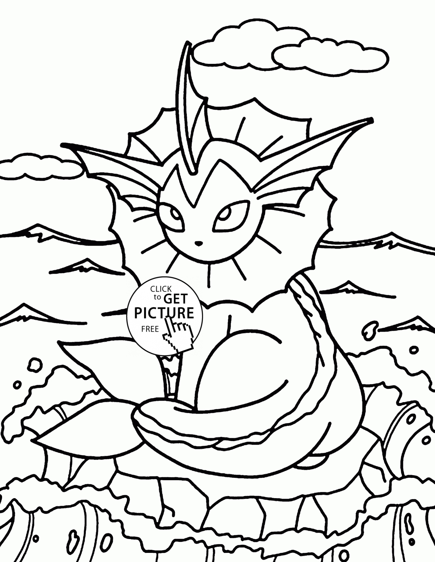 25 Vaporeon Coloring Page Compilation Free Coloring Pages 1480x1910 25 Vaporeon Coloring Page Compilation Free Coloring Pages